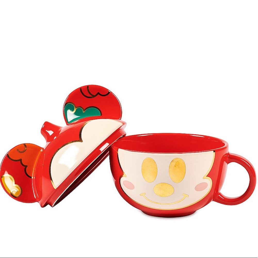 Disney Mickey Mug w/lid- Lunar New Year 2021 - Picture 2 of 5